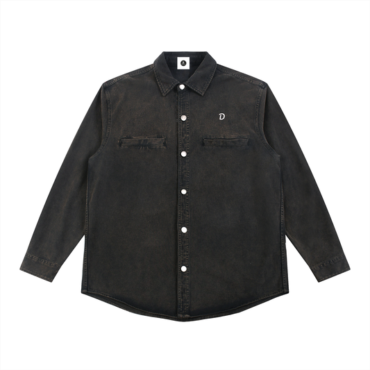 DiViDe Vintage Washed Denim Jacket